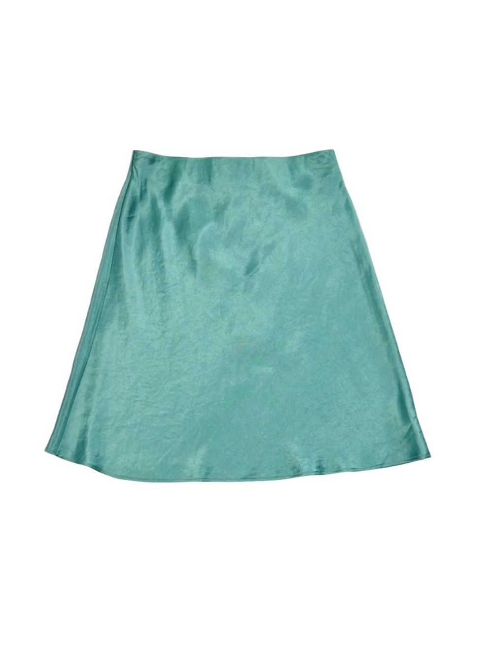 Babaton Satin Slip Skirt Size 0 Sage Green Minimalist Chic Aritzia